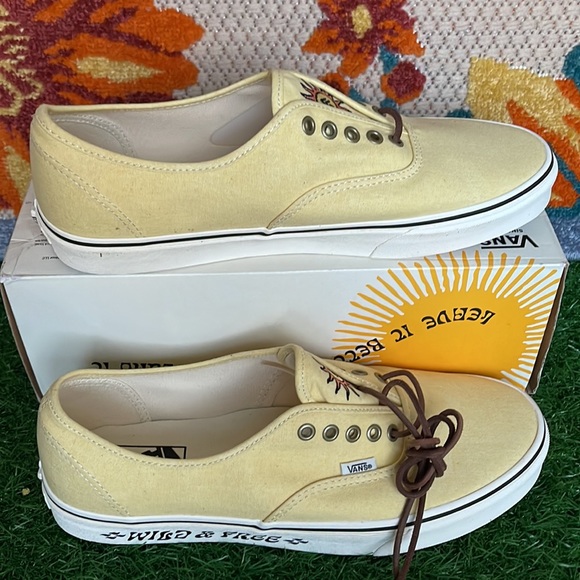 Vans Authentic Parks Project Marshmallow Yellow/Marshmallow Men’s sneakers - Picture 2 of 16